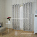 Typcial Circle Design Linen Similares 100% Polyester Curtain